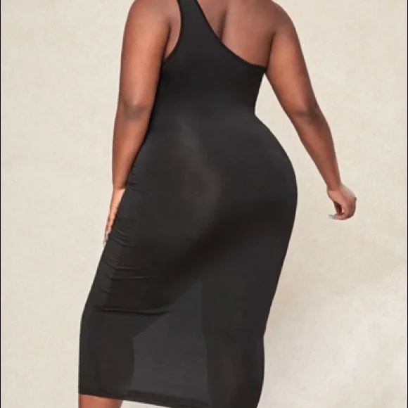 One Shoulder Bodycon Dress - Picture 3 of 3